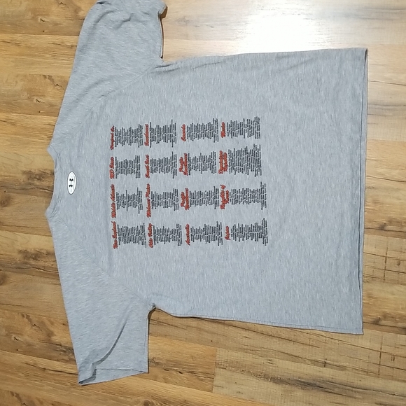 UA Babe Ruth League 2010 Cal Ripken Series Baseball Gray Short-Sleeved Tee Shirt - Picture 4 of 11